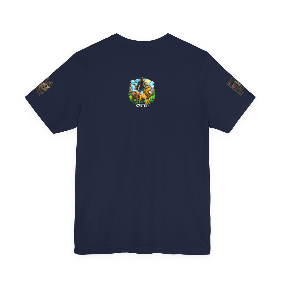 No Fear No Lack No Delay Tee — Psalm 23 Graphic T-Shirt