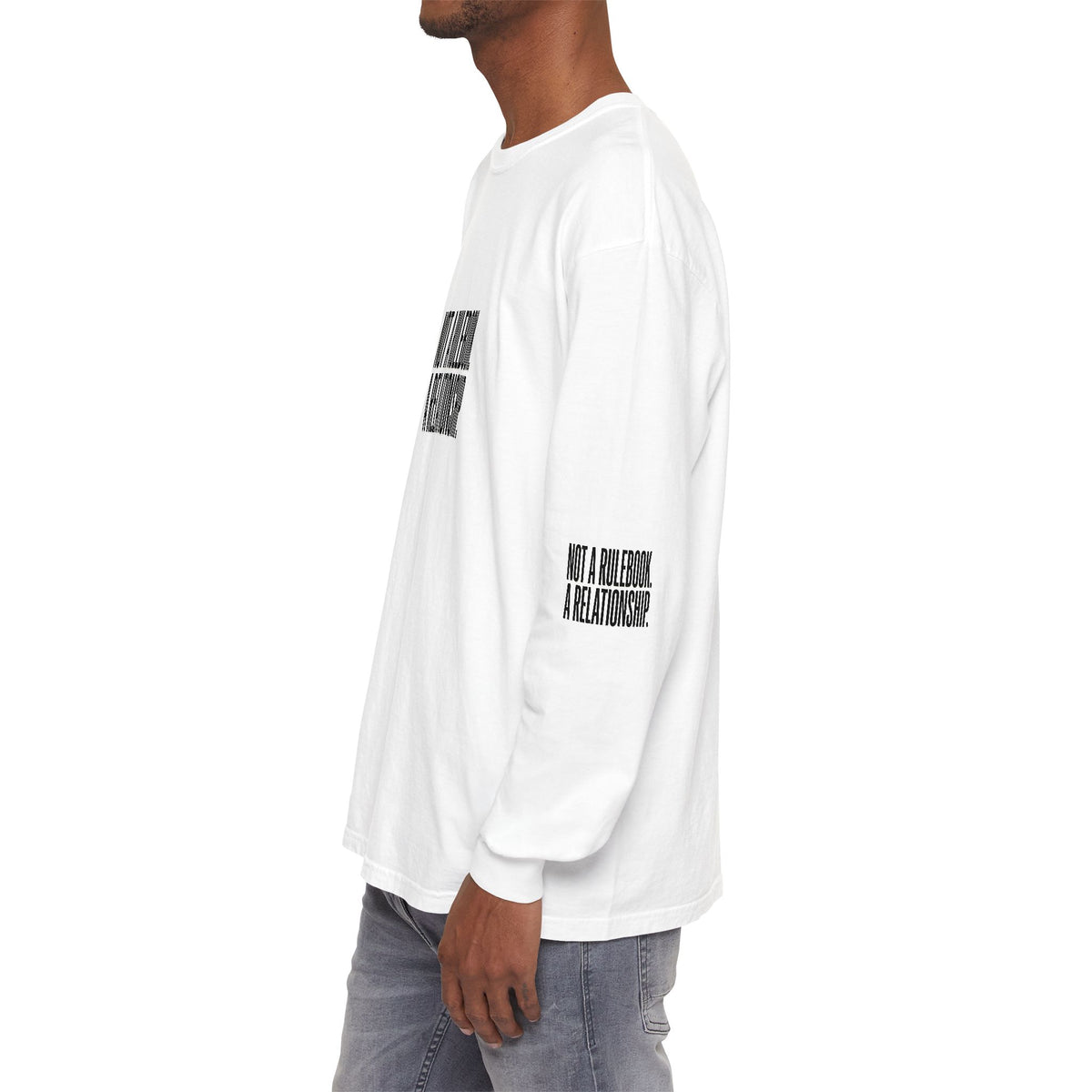 Mercy Manna Not a Rulebook a Relationship Long Sleeve T-Shirt