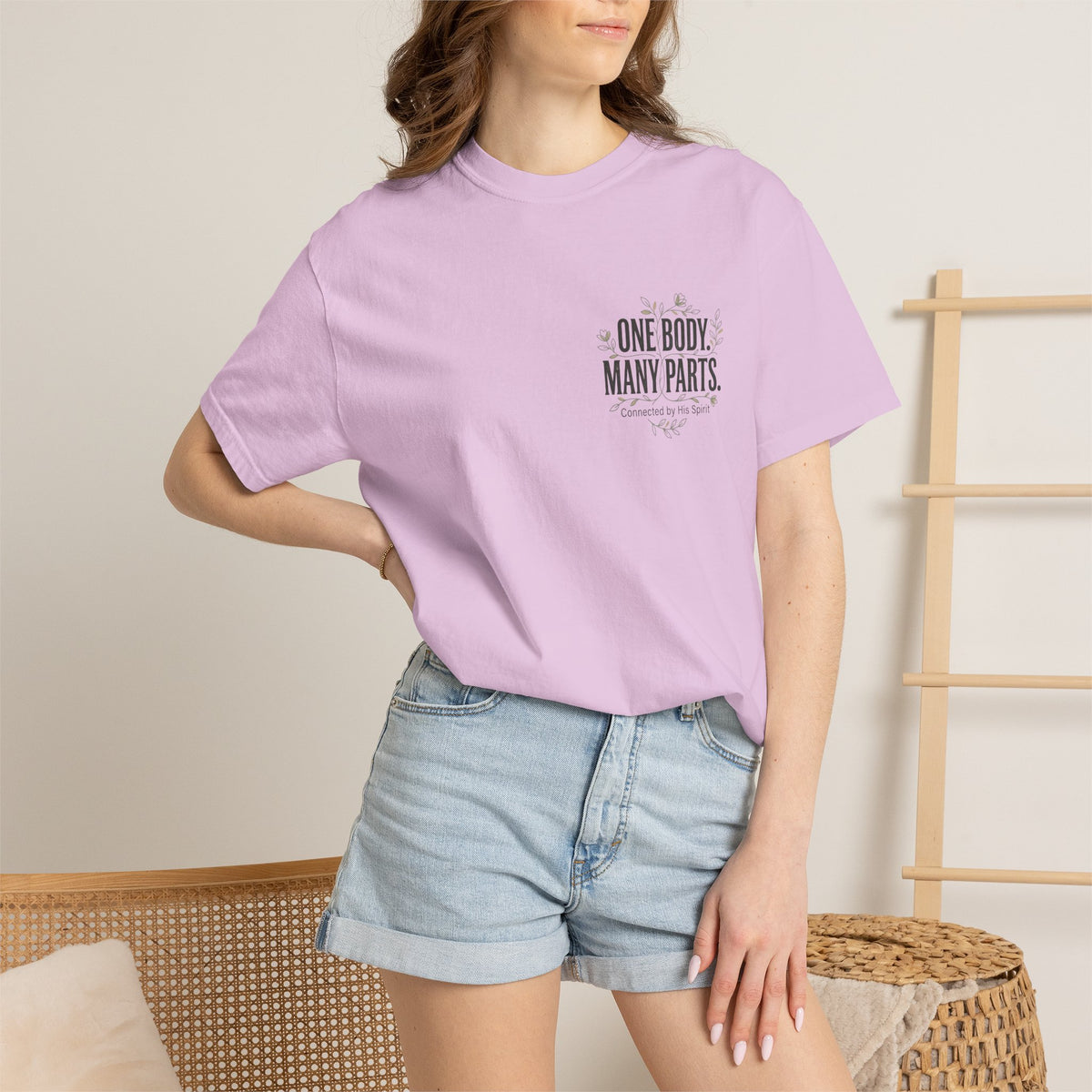 Mercy Manna One Body Many Parts Inspirational T-Shirt