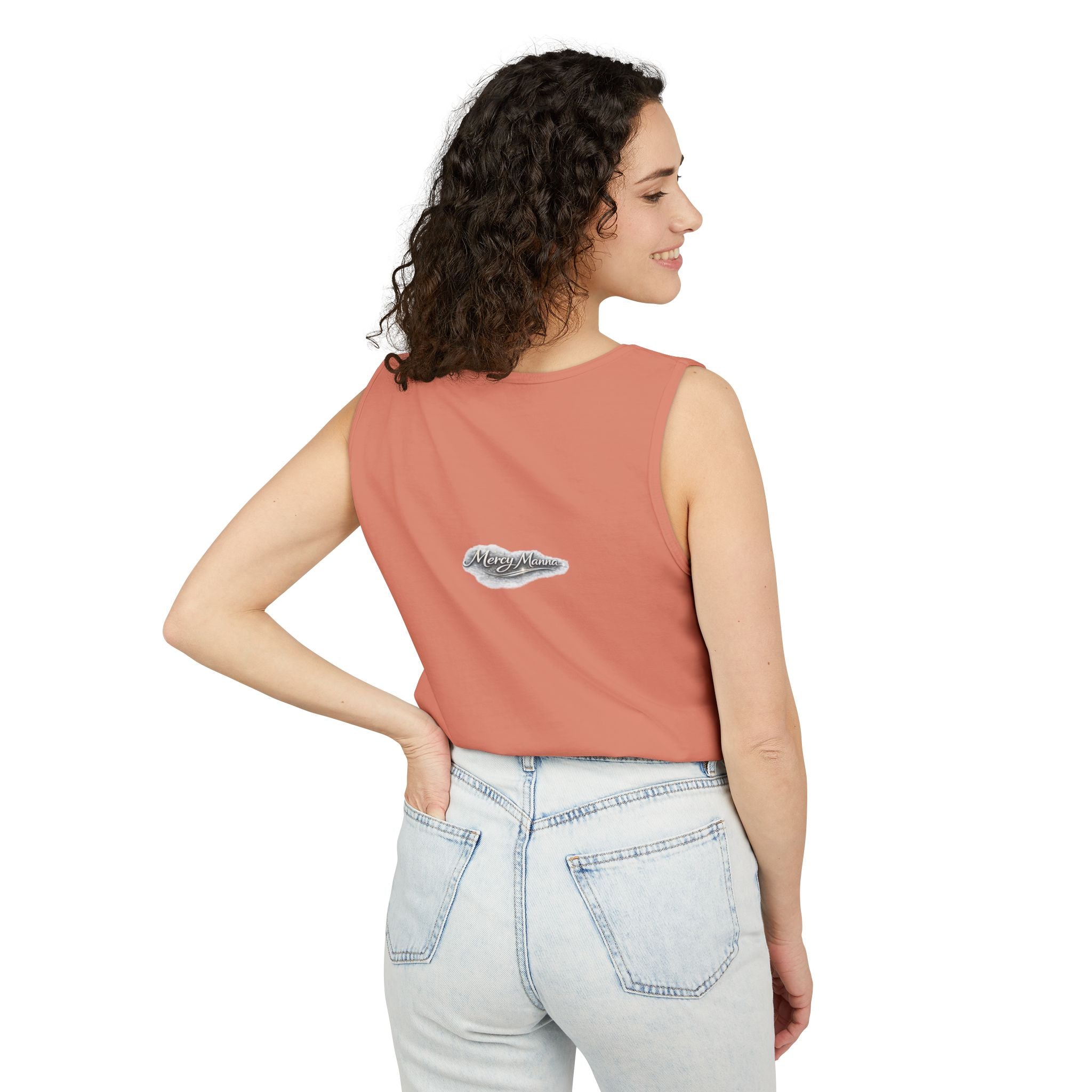 "Graced to Be Holy" Dove Graphic Tank Top — Women&
