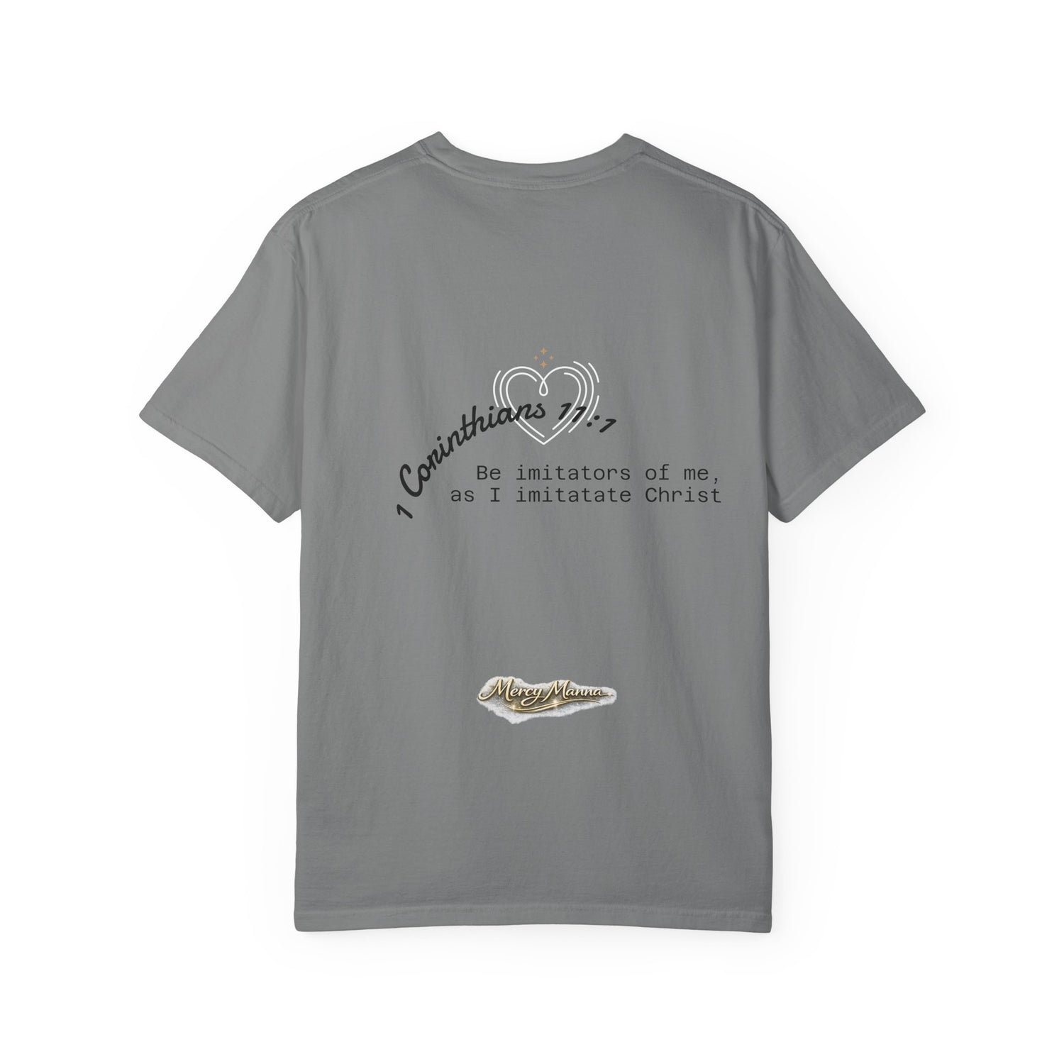 Butterfly Graphic T-Shirt — "Follow Me" 1 Corinthians 11:1 Unisex Tee