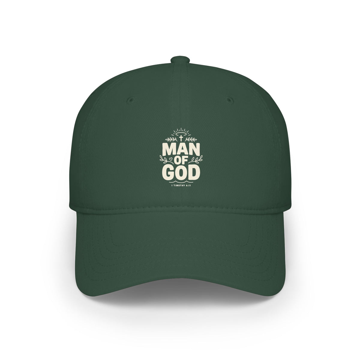 Man of God Low Profile Baseball Cap —  Baseball Hat