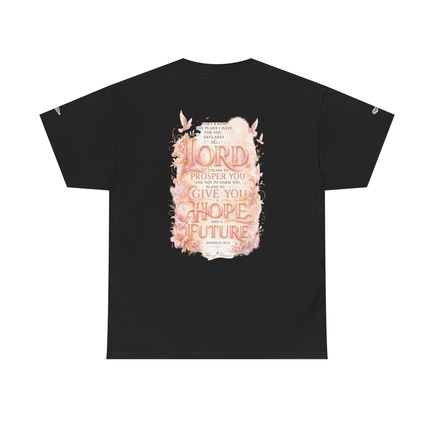 "Hope" Jeremiah 29:11 Graphic Tee — Unisex Cotton T-Shirt
