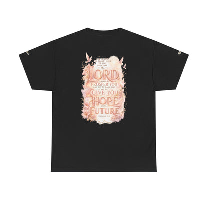"Hope" Jeremiah 29:11 Graphic Tee — Unisex Cotton T-Shirt