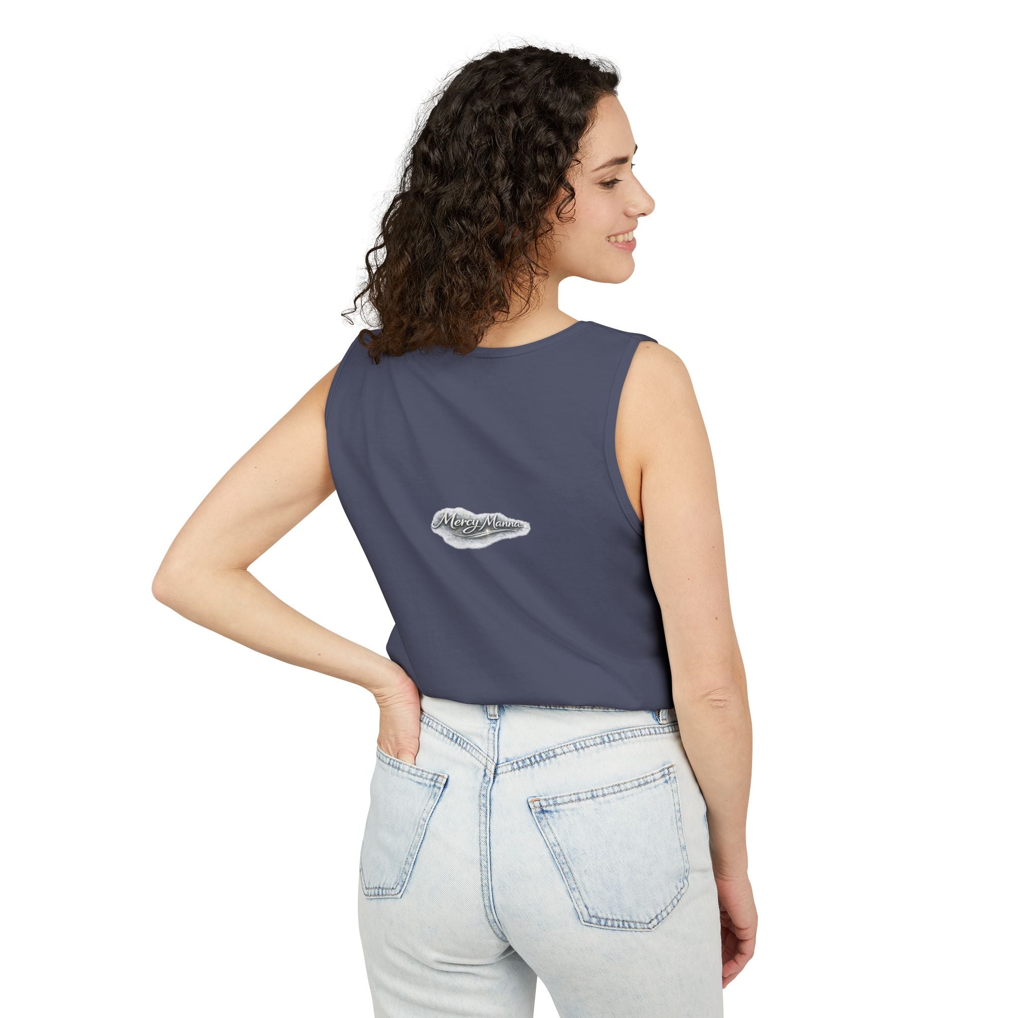 Graced to Be Holy Tank Top — Dove Graphic Print