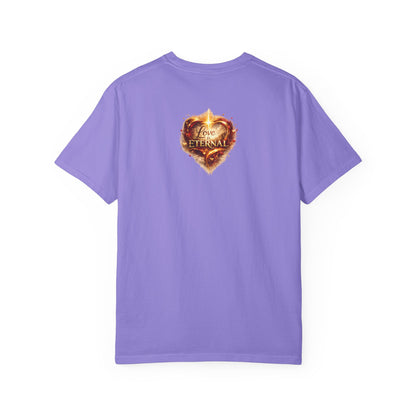 "Love Is Eternal" Heart Graphic Tee — Unisex 1 Corinthians 13 T-Shirt
