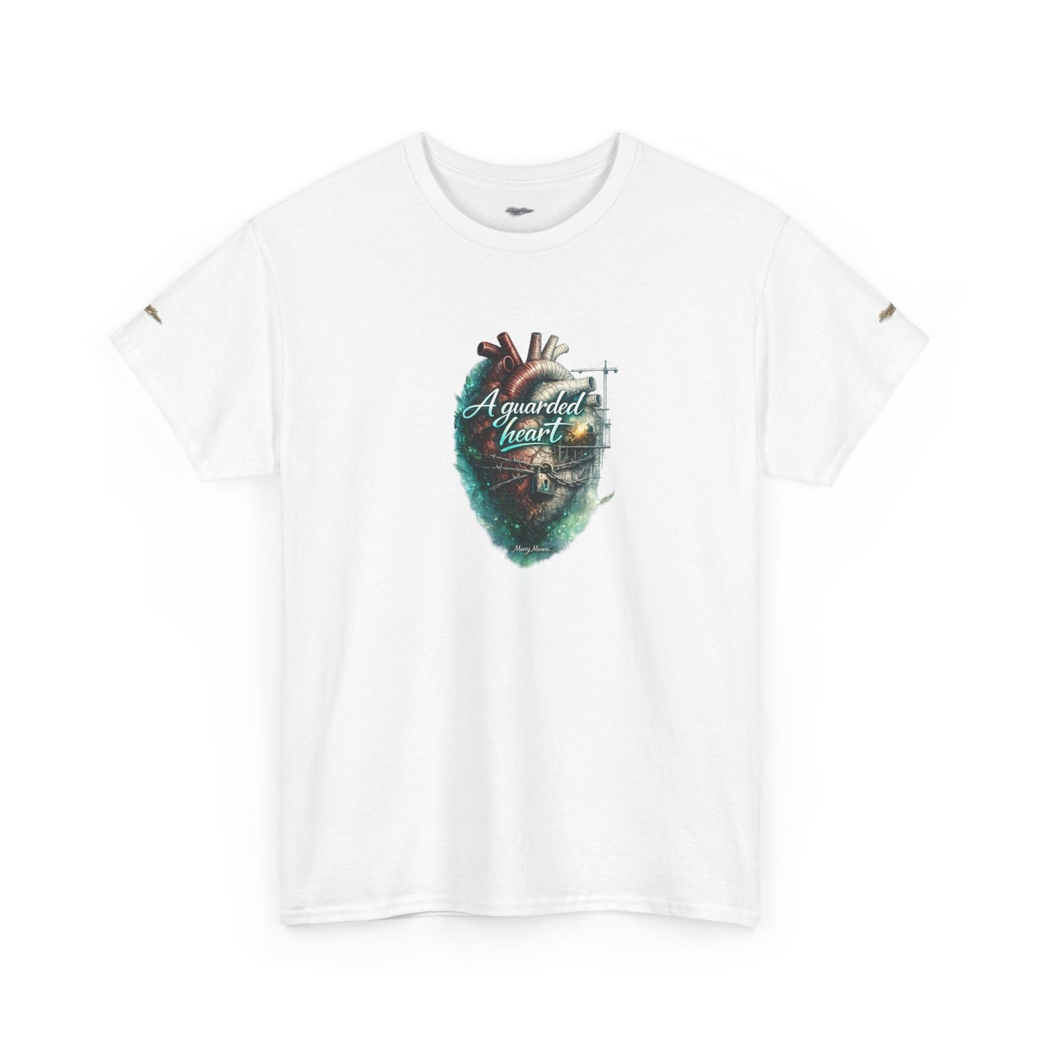 "A Guarded Heart" Graphic Tee — Unisex Cotton T-Shirt