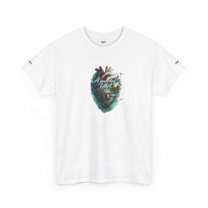 "A Guarded Heart" Graphic Tee — Unisex Cotton T-Shirt