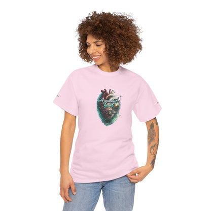 "A Guarded Heart" Graphic Tee — Unisex Cotton T-Shirt