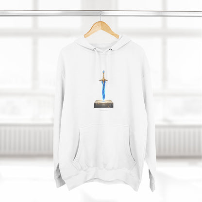 "Hebrews 4:12" Sword Graphic Pullover Hoodie — Unisex Fleece Sweatshirt