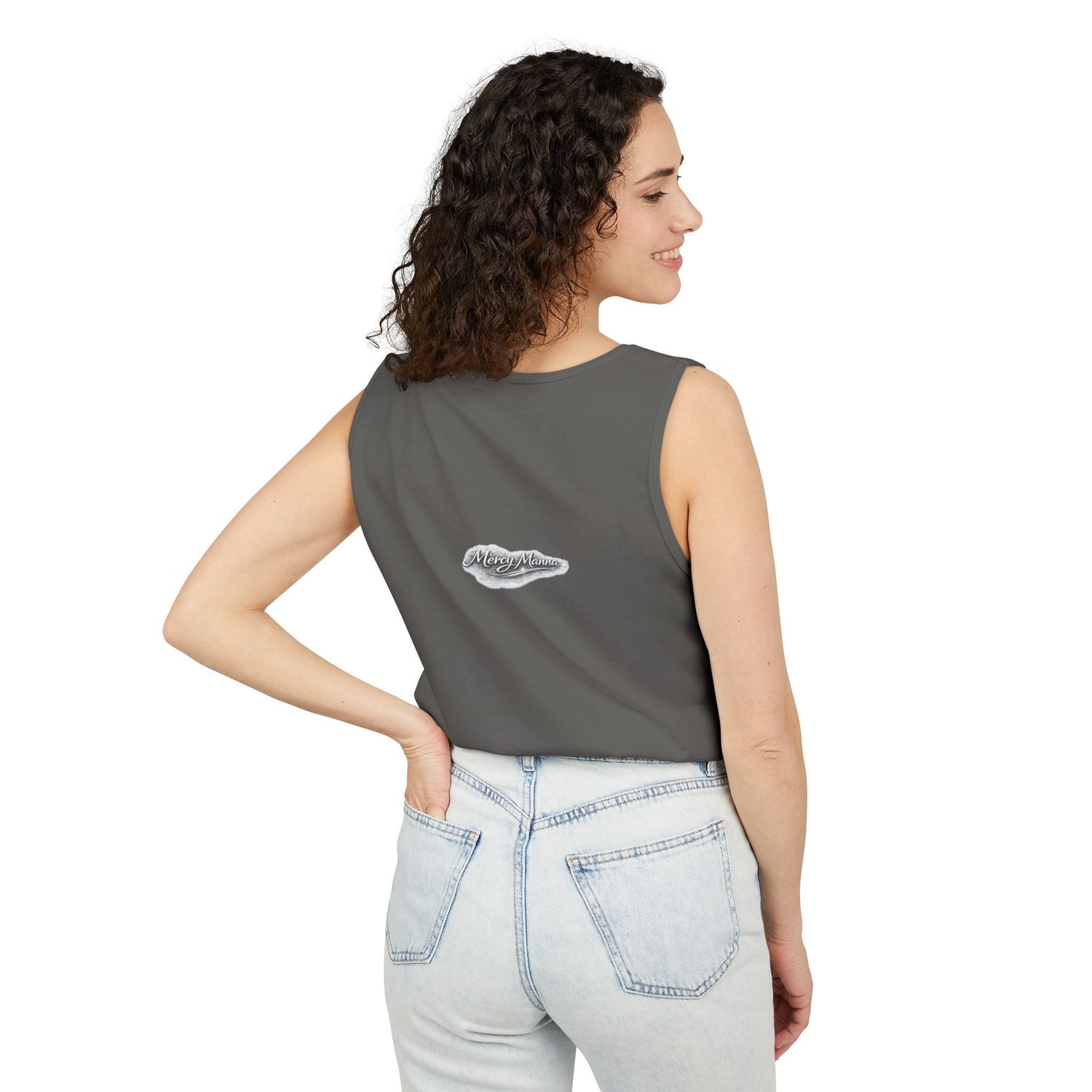 "Graced to Be Holy" Dove Graphic Tank Top — Women&