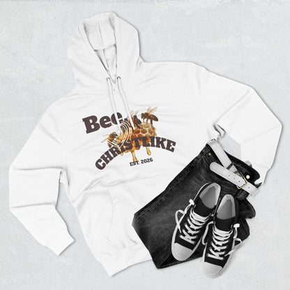 "Be Christlike" Honeybee Graphic Pullover Hoodie — Unisex Fleece Sweatshirt