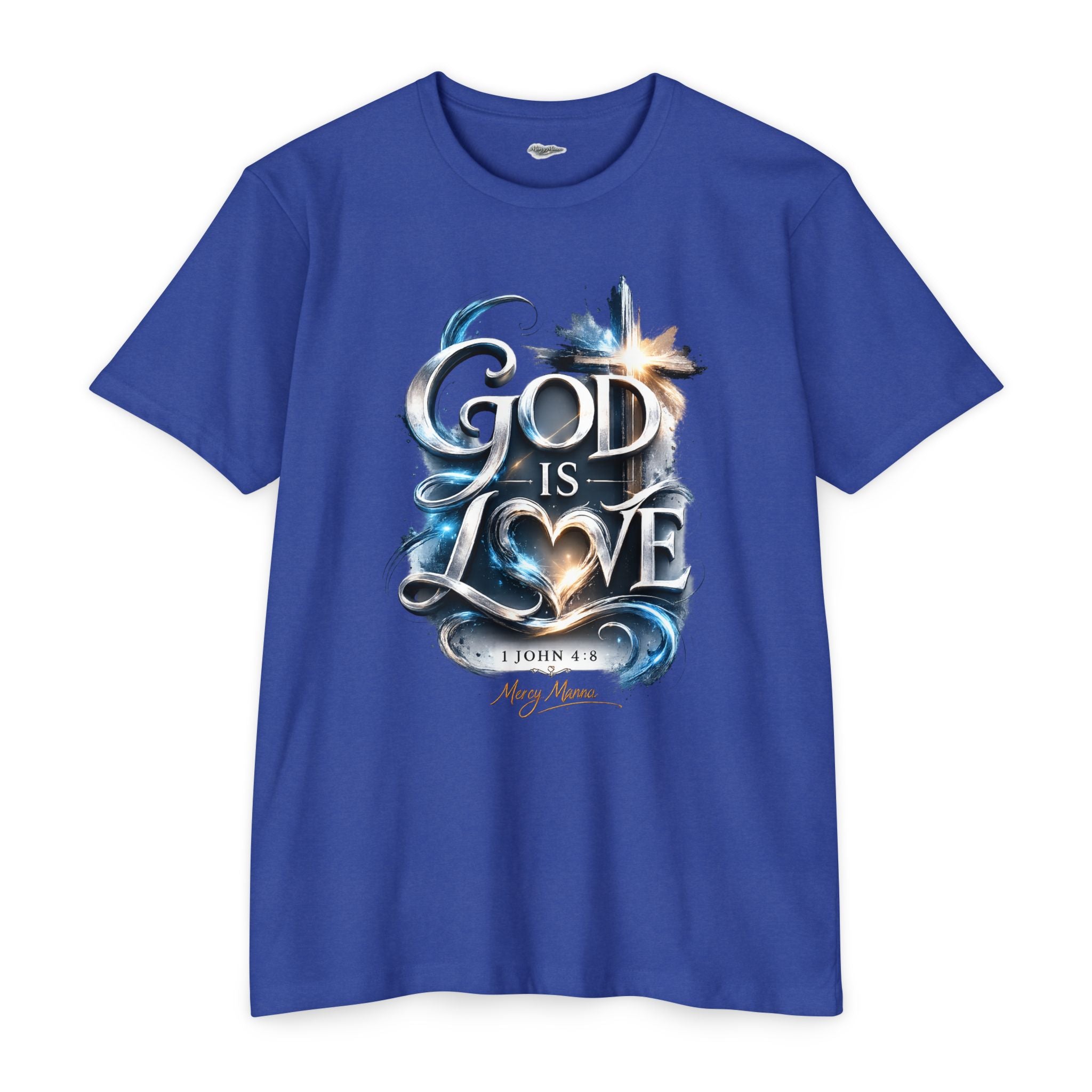God Is Love T-Shirt — Christian Faith Tee (1 John 4:8)