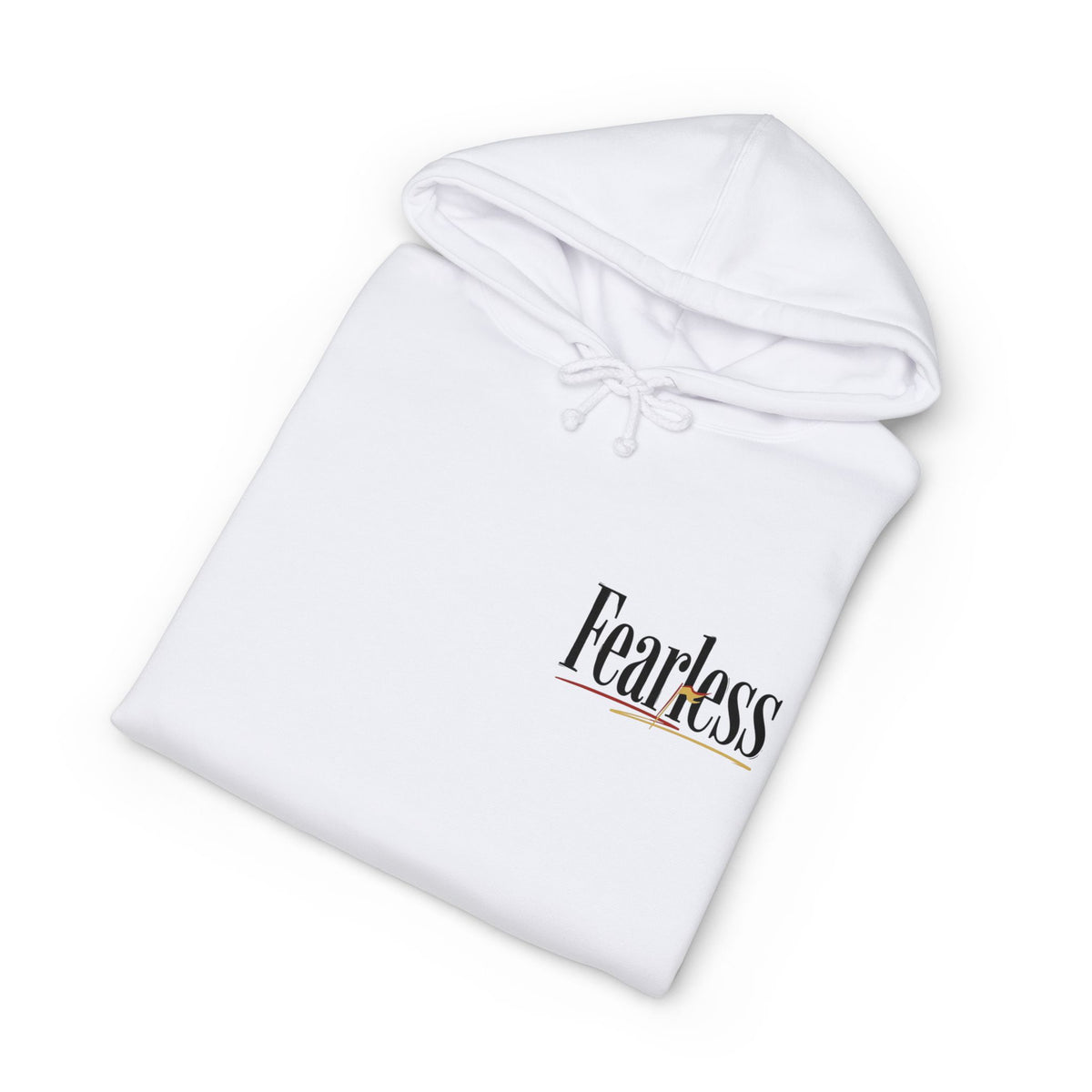 Fearless Script Graphic Hoodie — Unisex Pullover