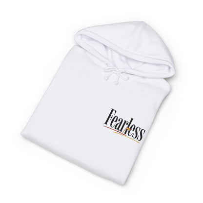 Fearless Script Graphic Hoodie — Unisex Pullover