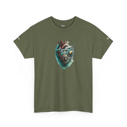 "A Guarded Heart" Graphic Tee — Unisex Cotton T-Shirt