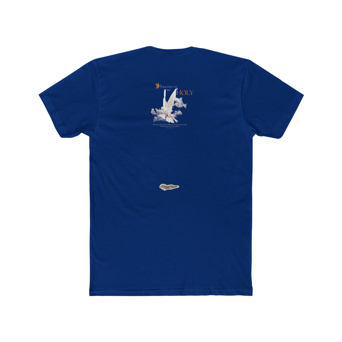Holy Dove Minimalist Graphic Tee — Unisex Cotton T-Shirt
