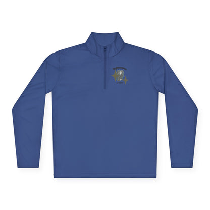 "Breastplate of Righteousness" Quarter-Zip Pullover — Unisex Graphic Sweatshirt
