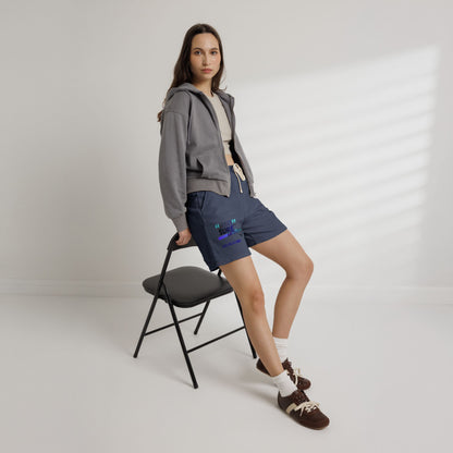 "Bruised Sure" Graphic Fleece Sweat Shorts — Unisex Lounge Shorts