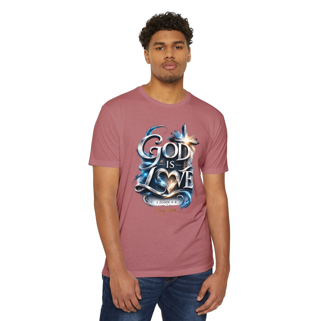 God Is Love T-Shirt — Christian Faith Tee (1 John 4:8)