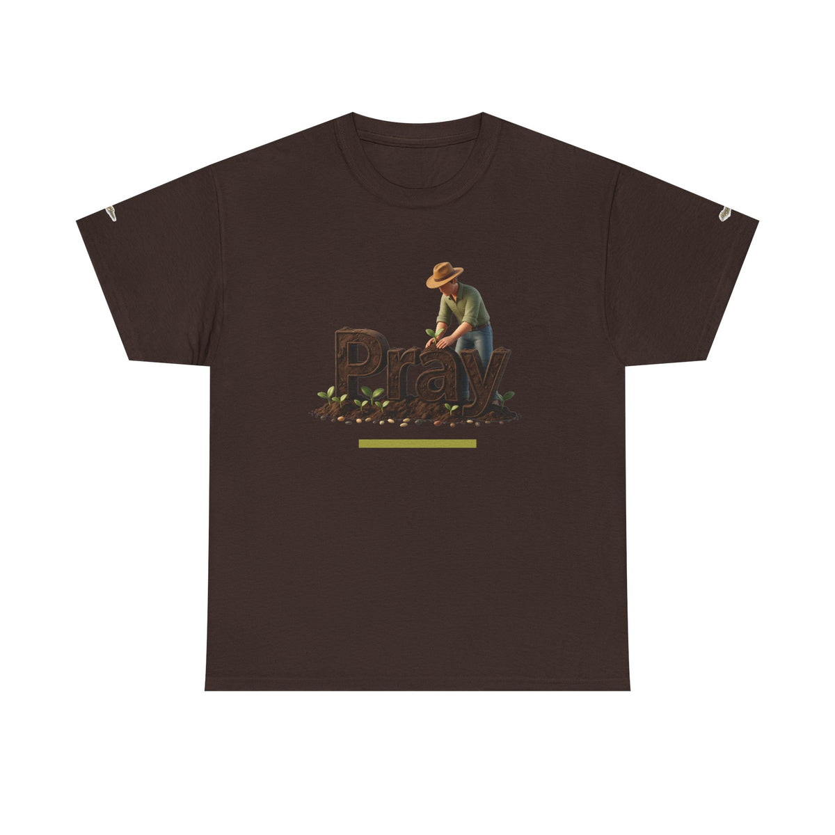 Pray Always Graphic Tee — Heavy Cotton T-Shirt