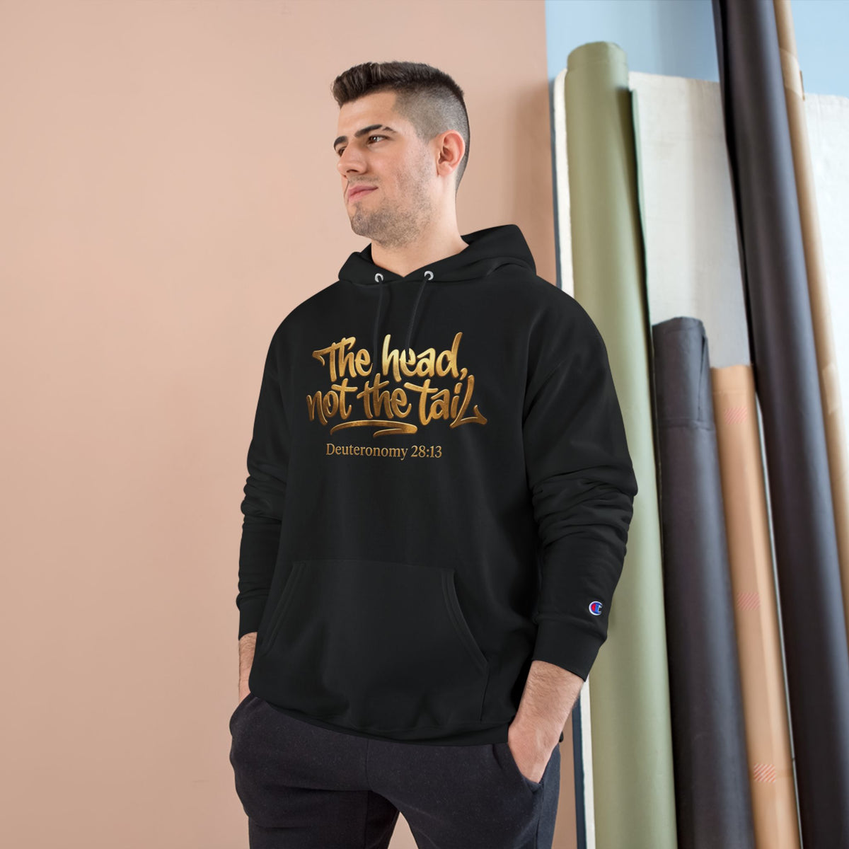 Champion Graphic Hoodie — Unisex Pullover