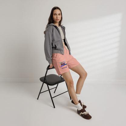 "Bruised Sure" Graphic Fleece Sweat Shorts — Unisex Lounge Shorts