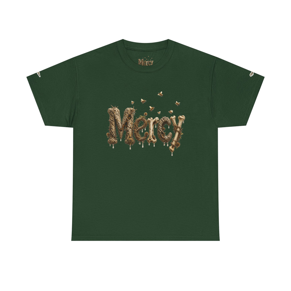 Mercy Cross Graphic Tee — Unisex Cotton T-Shirt