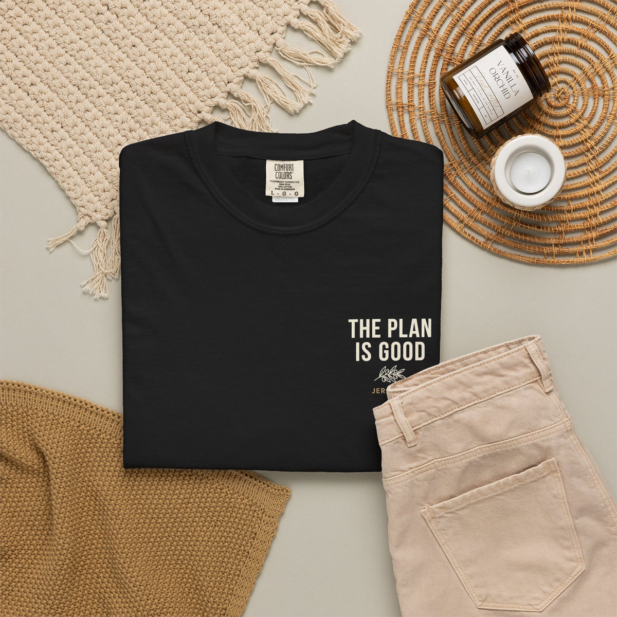 Mercy Manna The Plan Is Good Graphic T-Shirt
