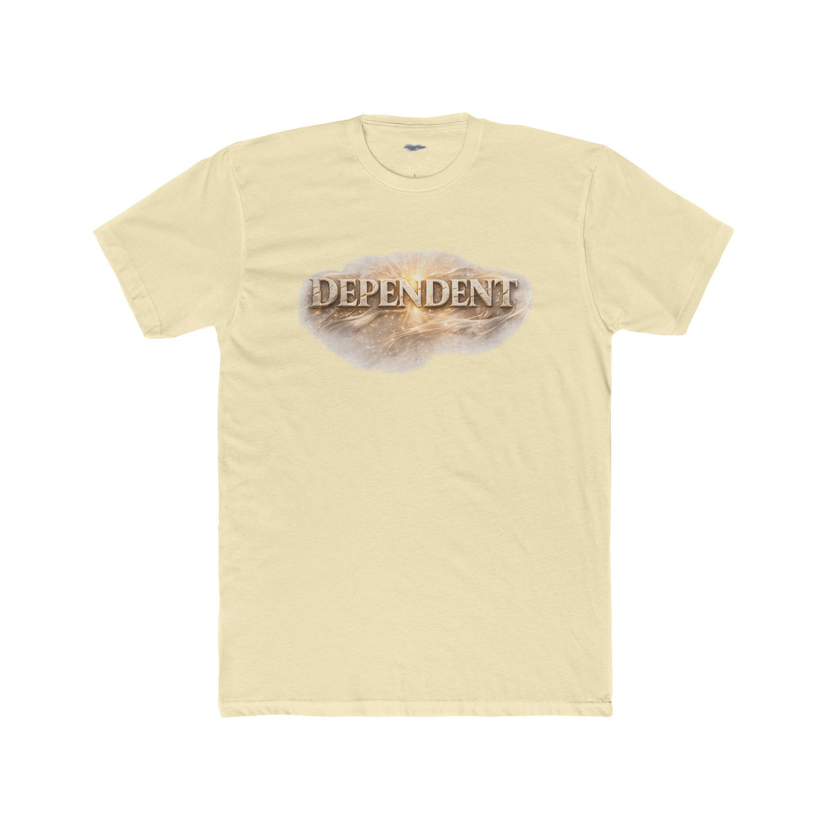 "Not By Might" Vintage Cloud Typography Tee — Unisex Zechariah 4:6 Graphic T-Shirt