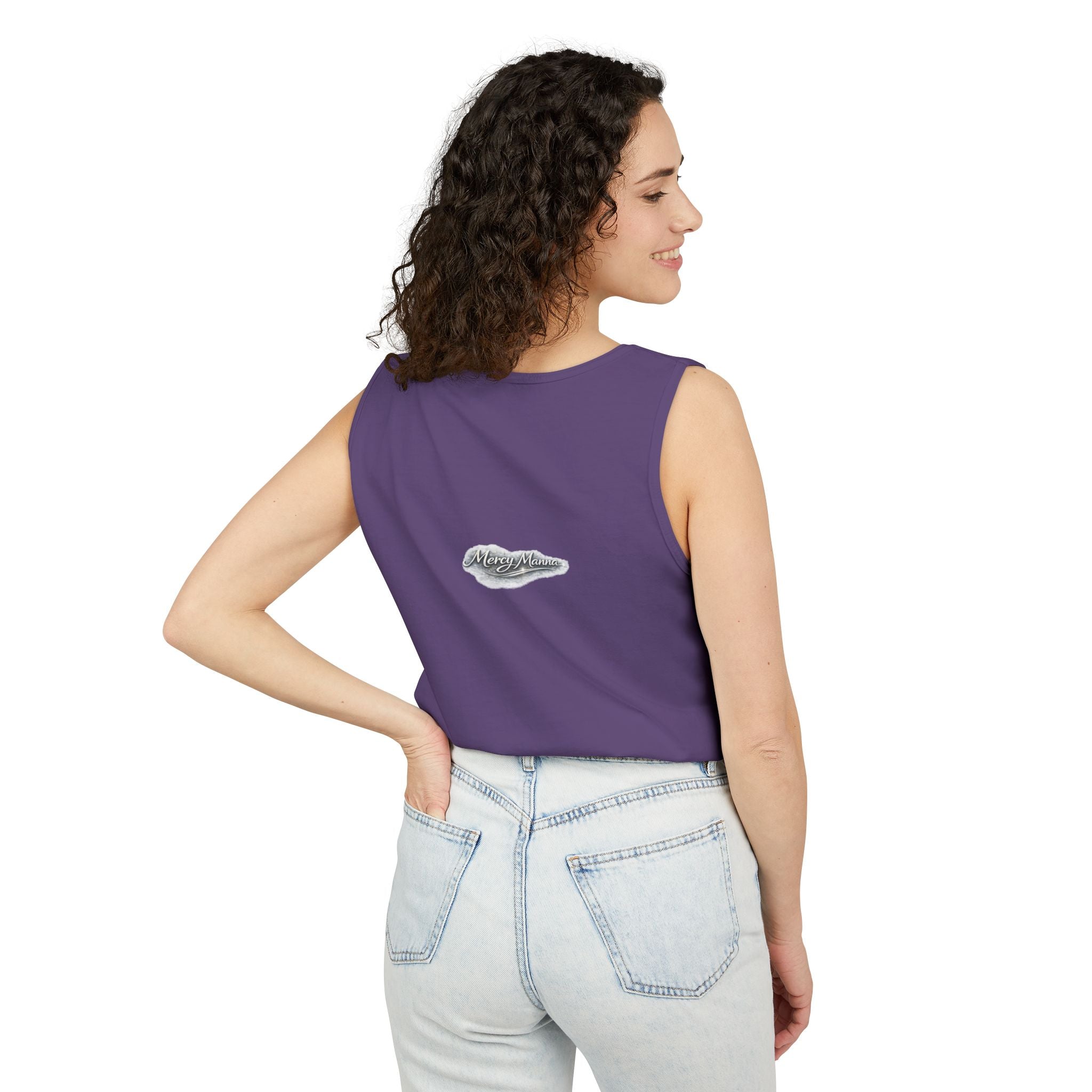 Graced to Be Holy Tank Top — Dove Graphic Print