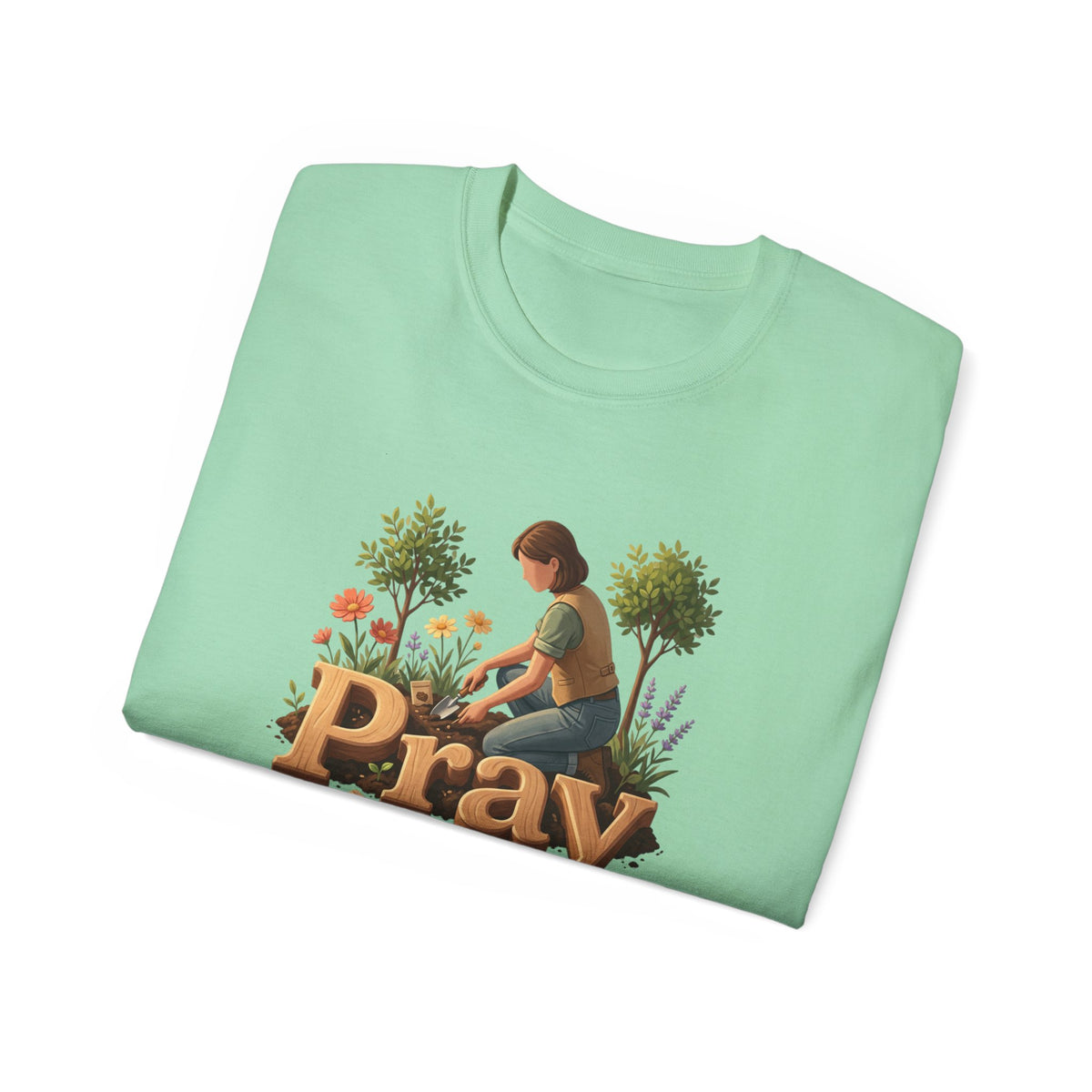 Pray Graphic Tee — Unisex Cotton T-Shirt