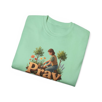Pray Graphic Tee — Unisex Cotton T-Shirt