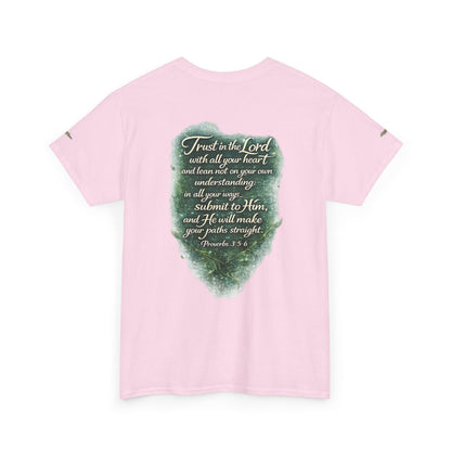 "A Guarded Heart" Graphic Tee — Unisex Cotton T-Shirt