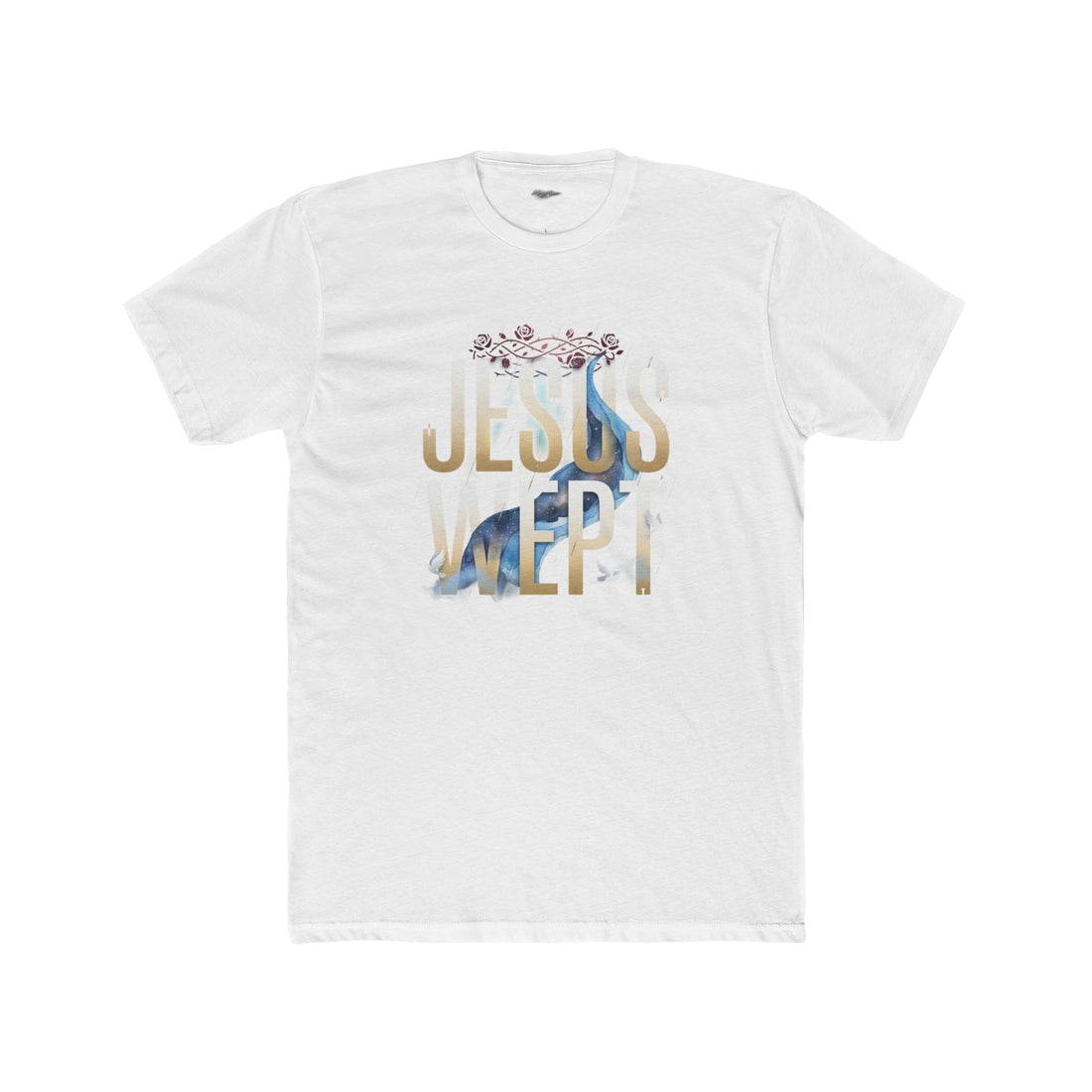 "Jesus Wept" Graphic Tee — Unisex Cotton T-Shirt