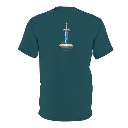 "Hebrews 4:12" Sword Graphic Tee — Unisex Cotton T-Shirt
