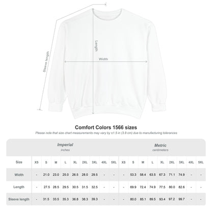 Mercy Manna Crewneck Sweatshirt – Abomination That Causes Desolation Love Graphic