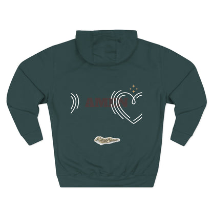 "Be Christlike" Honeybee Graphic Pullover Hoodie — Unisex Fleece Sweatshirt