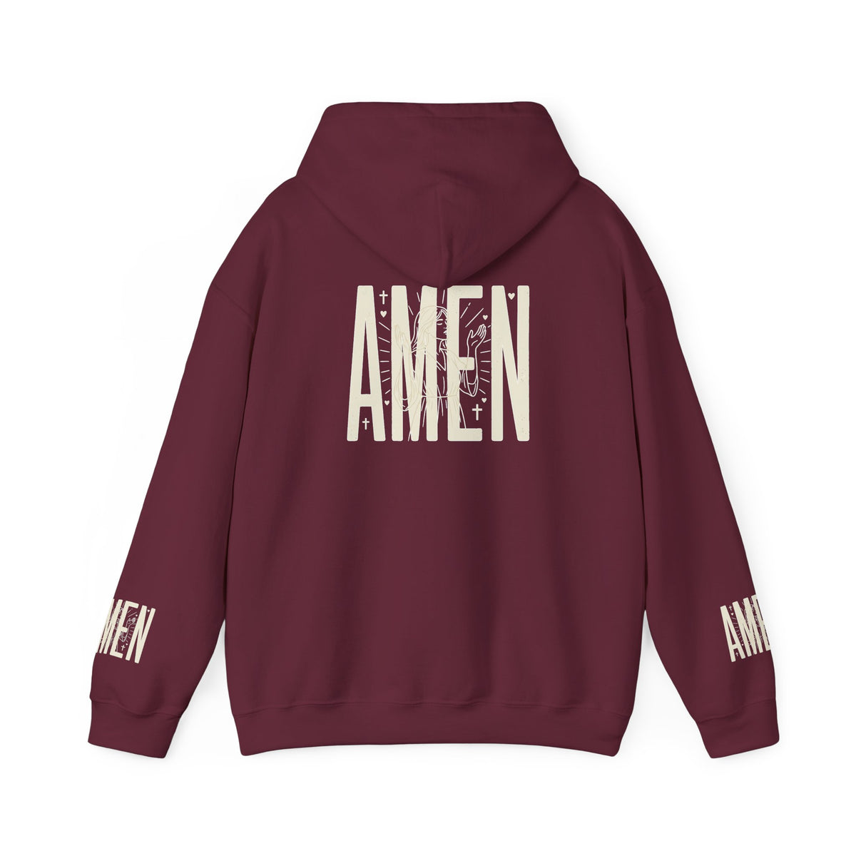 Woman of God Hoodie — "Amen"  Graphic Pullover