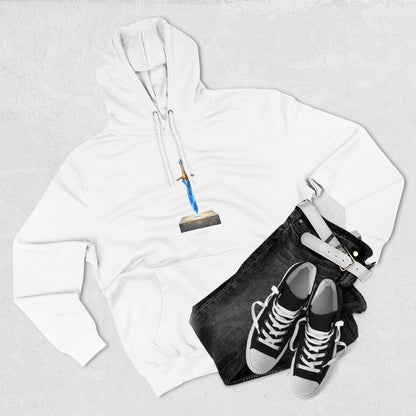 "Hebrews 4:12" Sword Graphic Pullover Hoodie — Unisex Fleece Sweatshirt