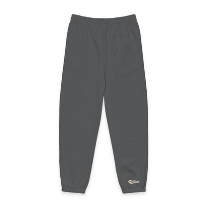 "I Am That I Am" Minimalist Sweatpants — Relaxed Fit Lounge Pants with Side Logo