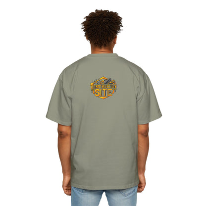 Construction Site Tee — "Coming Soon: Image of God" Graphic T-Shirt