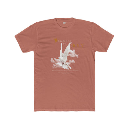 Holy Dove Minimalist Graphic Tee — Unisex Cotton T-Shirt