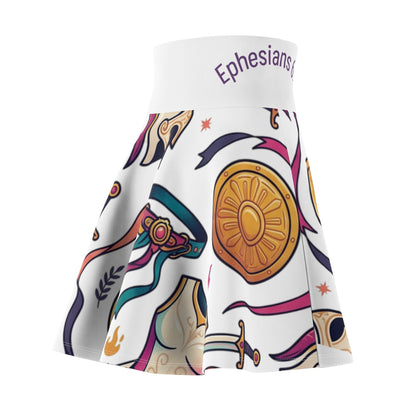 Armor &amp; Shield All-Over Print Skater Skirt — Women&