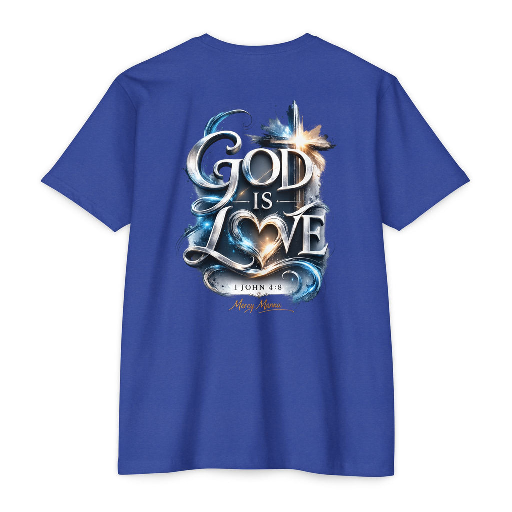 God Is Love T-Shirt — Christian Faith Tee (1 John 4:8)