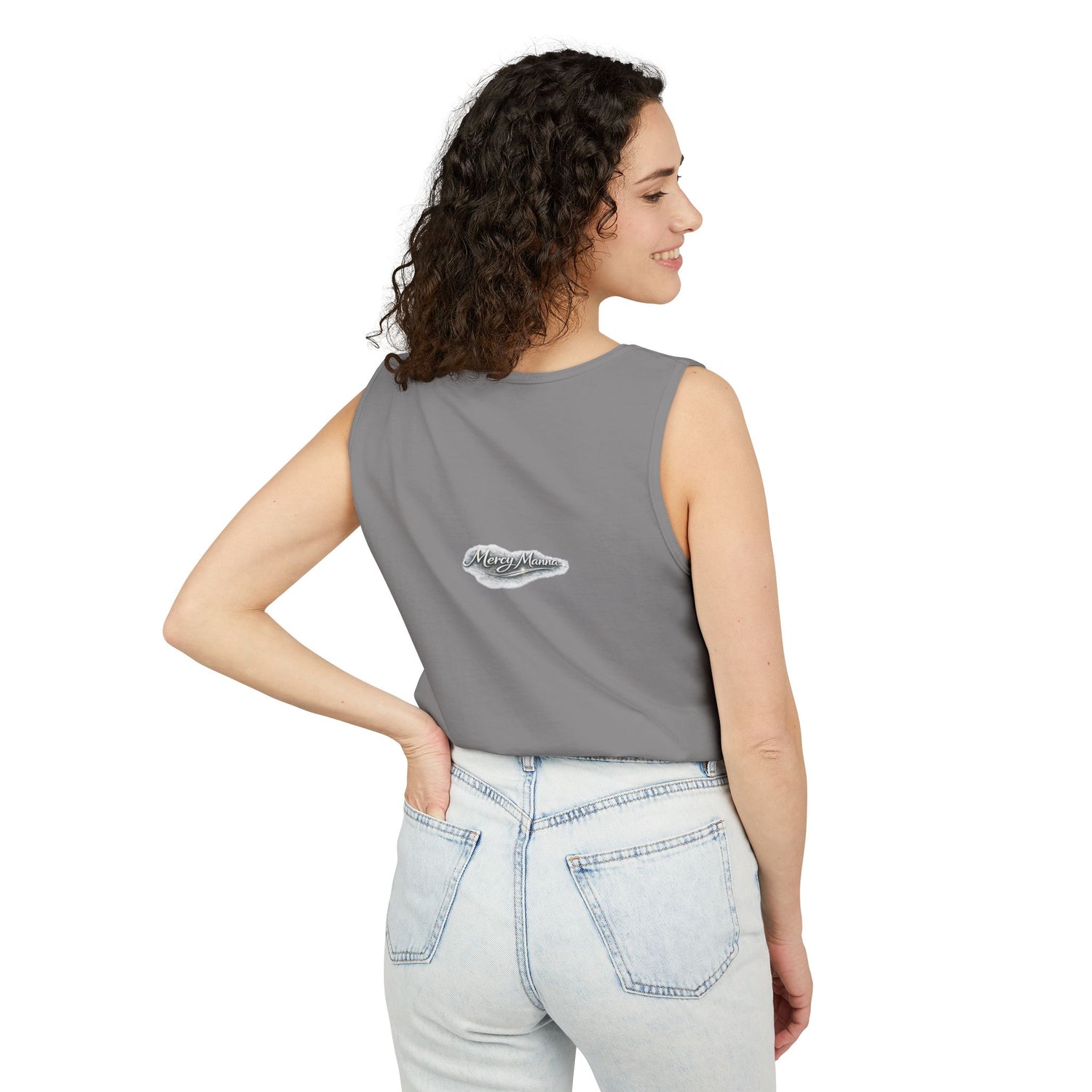 "Graced to Be Holy" Dove Graphic Tank Top — Women&