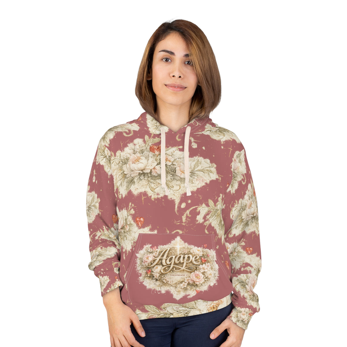 Floral Agape Hoodie