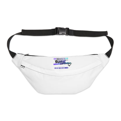 "Bruised But Not Broken" Fanny Pack — Adjustable Waist Belt Bag for Men &amp; Women