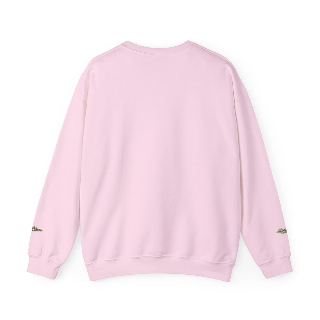 Christian Crewneck Sweatshirt — Amazing Grace Hallelujah Worship Graphic