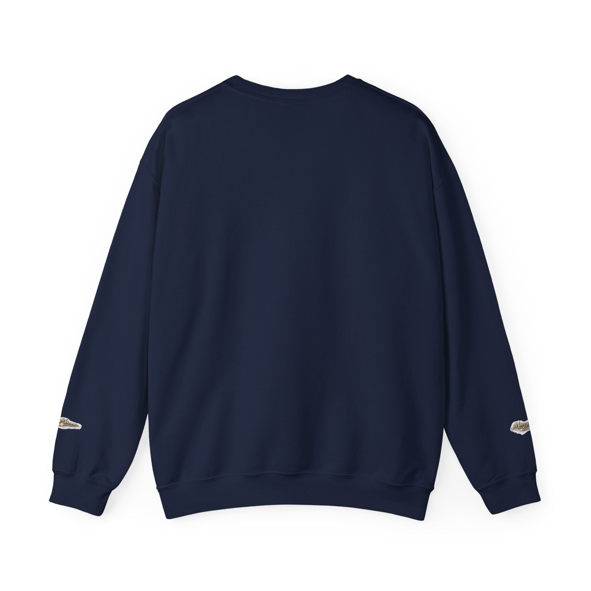 Christian Crewneck Sweatshirt — Amazing Grace Hallelujah Worship Graphic